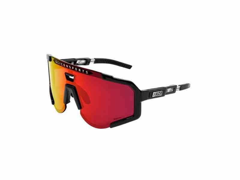 Scicon Aeroscope Cykelbrille - Multimirror Rød/Sort