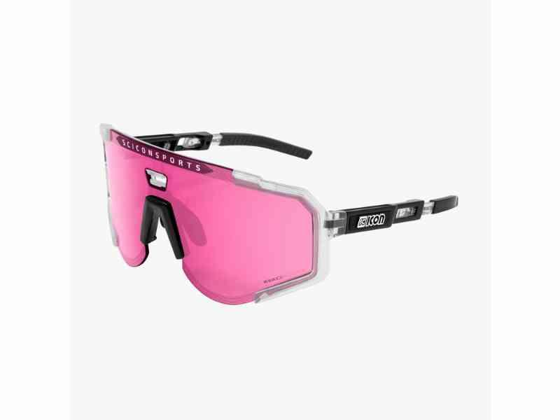 Scicon Aeroscope - Cykelbrille - Pink / Krystalglans