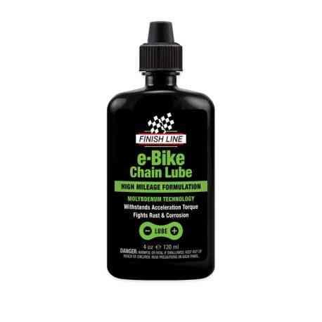 Finish Line E-Bike kædesmøring 120ml - sort