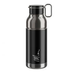 Elite Mia drikkeflaske sort/sølv 650ml