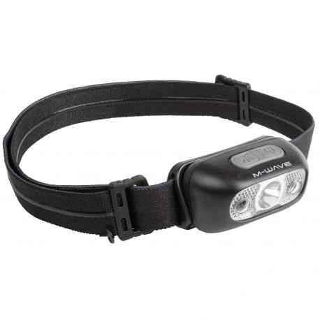 Forlygte Helios Runner 140 lumen genopladelig sort