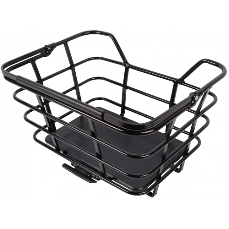 AtránVelo Epic cykelkurv AVS alu 40x20x29cm sort