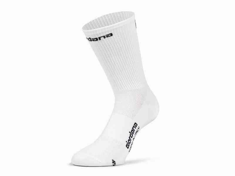 Giordana FRC Lange Cykelstrømper – Hvid 45-48