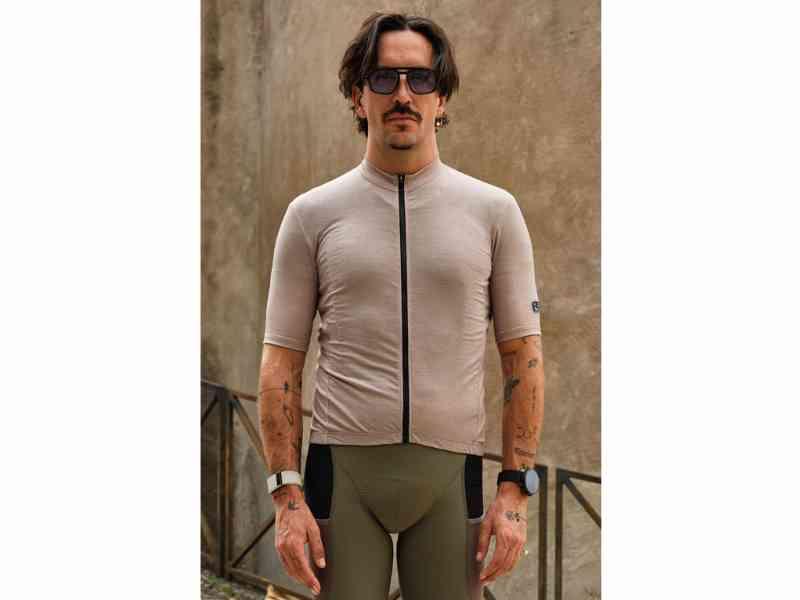Giordana Uld Cykeltrøje K/Æ - Moonrock, Str. XL