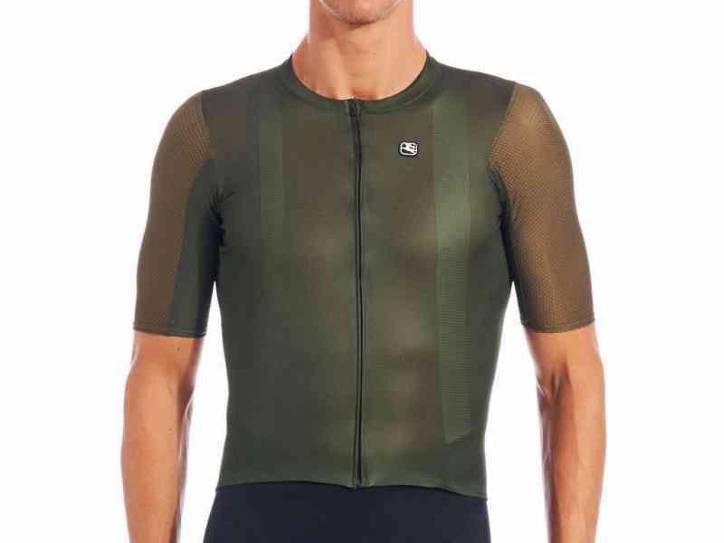 Giordana Silverline Cykeltrøje Korte Ærmer Army Grøn 2XL