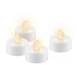 Goobay LED Fyrfadslys med timer - 4 stk.
