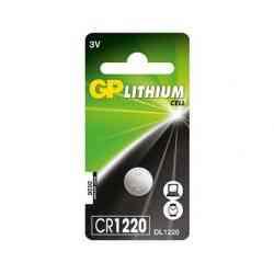 GP Lithium 3V CR1220 Knapbatteri