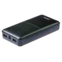 Grixx Powerbank 15.000mah. Sort - Powerbank