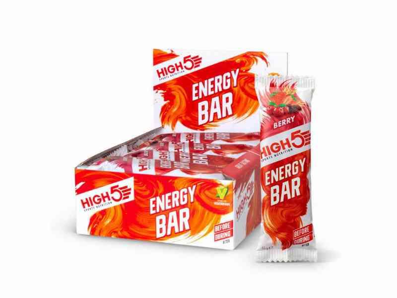 High5 Energibar med bær - 12 stk. i kassen