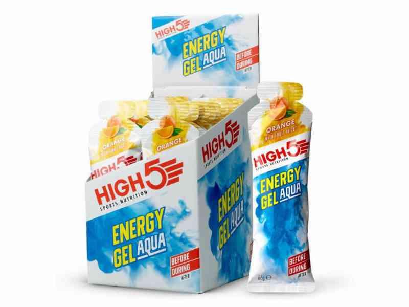 High5 Energigel Aqua - Appelsinsmag - 20 stk.