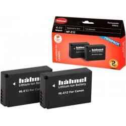 Hahnel HL-E12 Batteri til Canon - Twin Pack