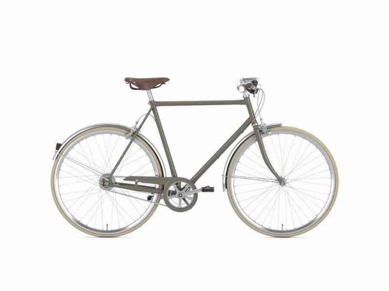 Gazelle Van Staal - Citybike med 7 gear - Moon Rock 59 cm