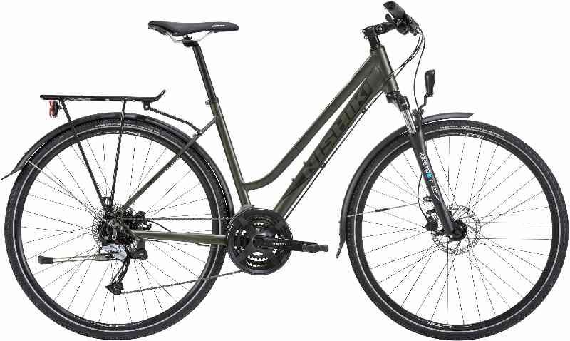 Nishiki XC Five Dame 24g 2023 - Grøn Cykel