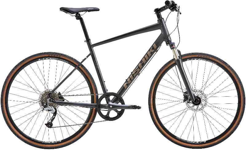 Nishiki Comp X-Nine Herre 9g 2023 - Sort Cykel