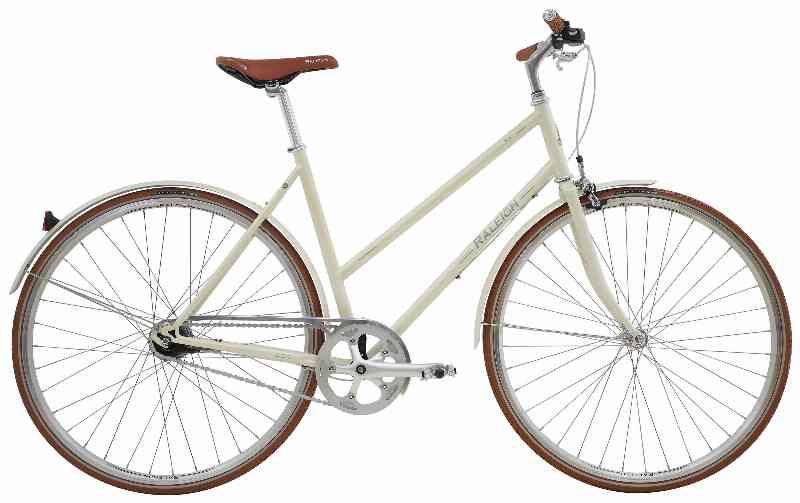 Raleigh Kent Damecykel 7g 2023 - Hvid