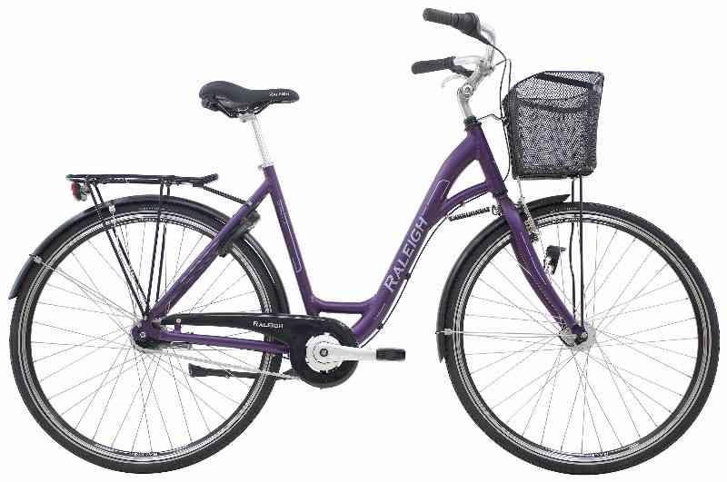 Raleigh Dame Shoppingcykel 7 gear 2023 - Lilla