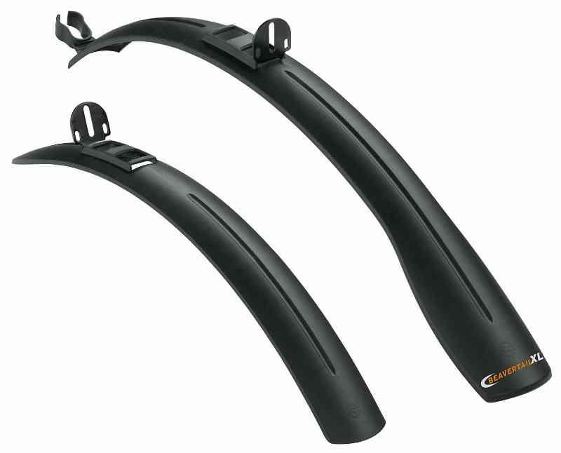 SKS Beavertail XL Stumpskærm 26"-28" sort sæt