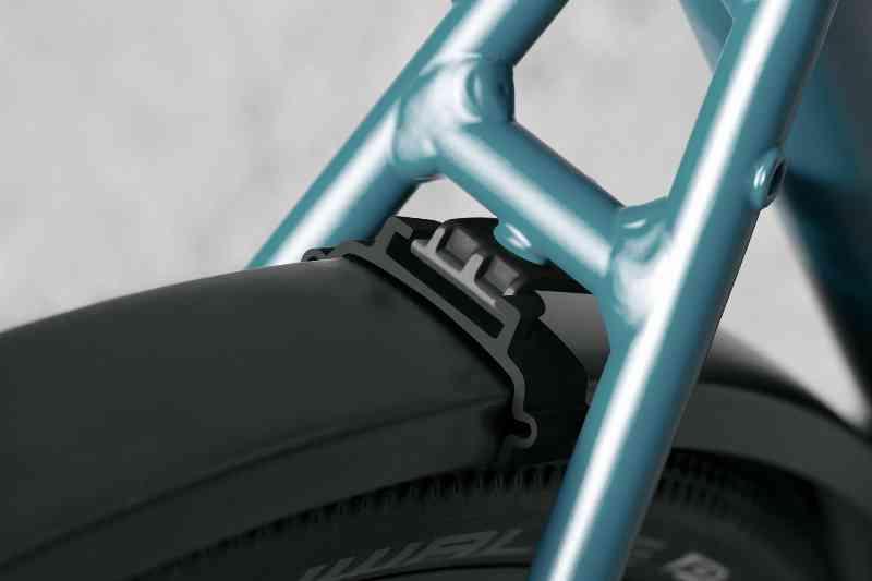 SKS Edge AL Skærmsæt 700c x 46mm - Matsort Aluminium