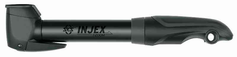 SKS Injex T-zoom Alu Minipumpe 256mm - Sort