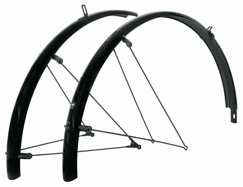 SKS Bluemels Basic 28" Skærmsæt - Sort 45mm