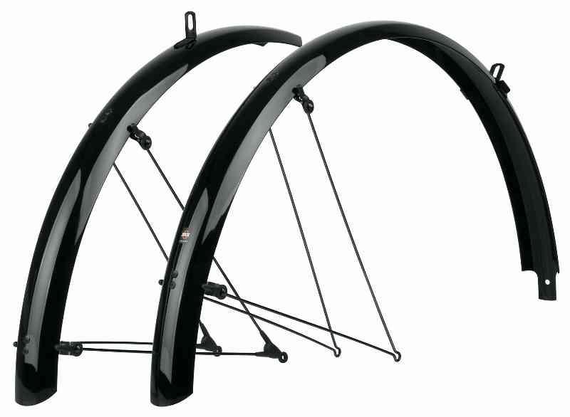 SKS Bluemels Basic 28" Skærmsæt - Sort 55mm