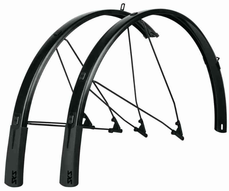 SKS Bluemels 28" Skærmsæt - Sort 46mm