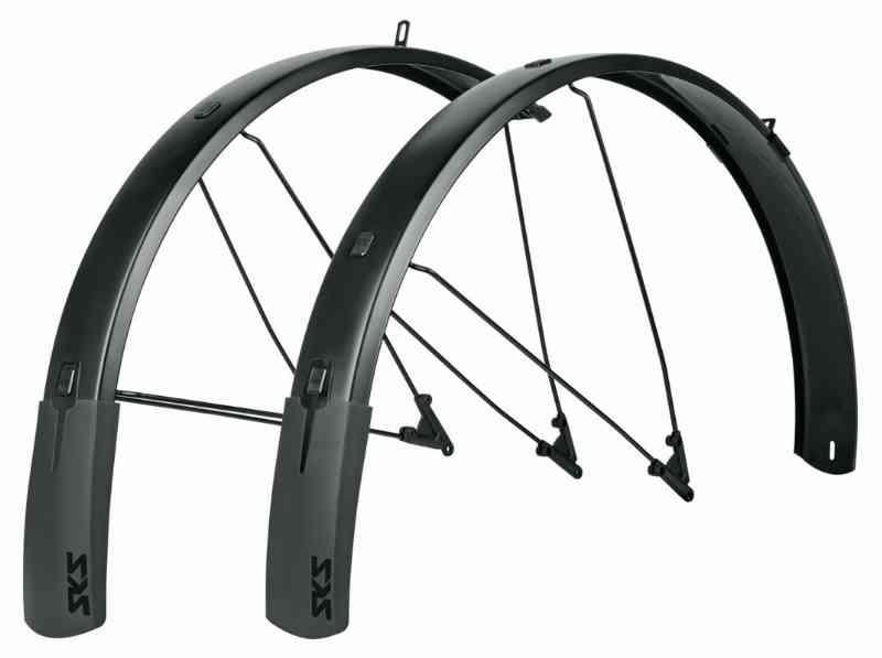 SKS Bluemels 27.5"-29" Skærmsæt - Sort 75 mm