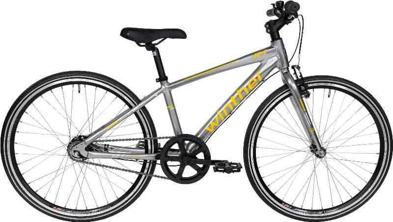Winther R1 Sport Dreng 24" 7g 2023 - Sølvcykel