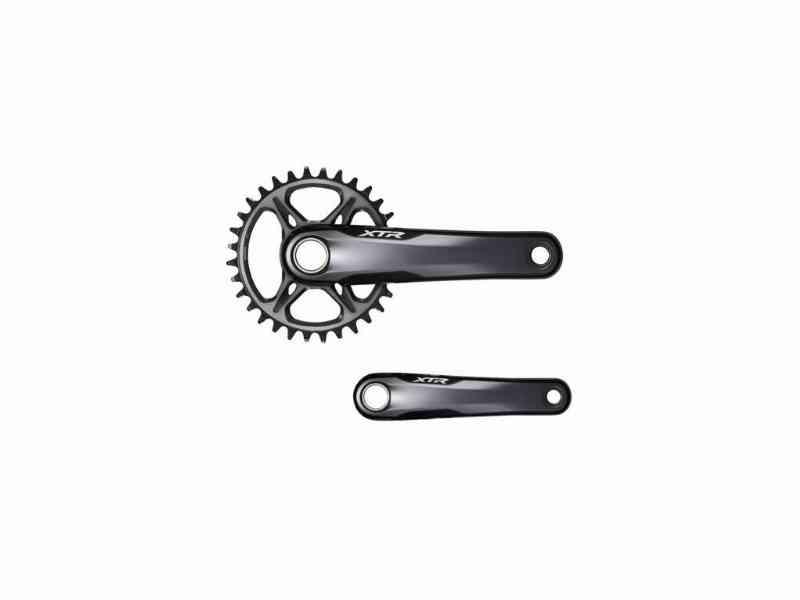 Shimano XTR kranksæt FC-M9125 12 Gear 175 mm Sort