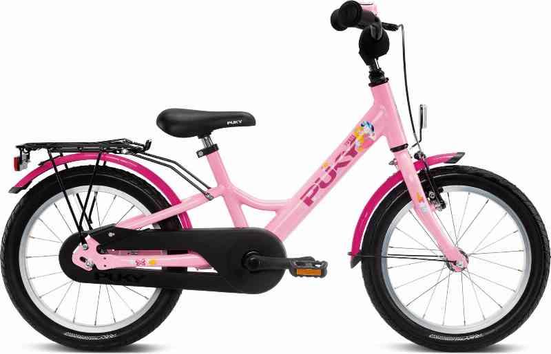 PUKY Youke 16" - Lyserød Cykel til Børn