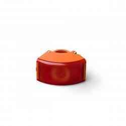 Bookman Curve Rear Light Genopladelig Baglygte - Orange - Cykellygte