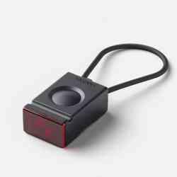 Bookman Block Light Baglygte - Sort Cykellygte