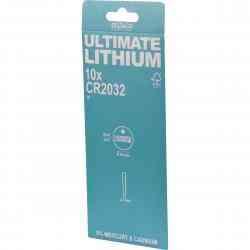 Deltaco Ultimate CR2032 Lithium Batteri - 10 stk.