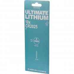 Deltaco Lithium 3V CR2025 Knapcelle - 10 stk. Batteri
