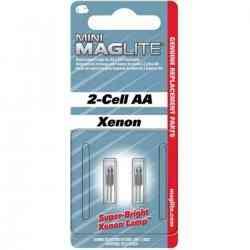 Erstatnings Xenon Pære til Mini Maglite 2-Celle AA/AAA