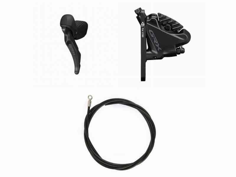 Shimano GRX - Hydraulisk skifte- og bremsegreb - Sort