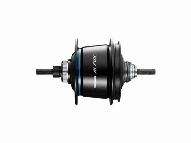 Shimano Alfine Di2 – 8-gears bagnav, sort