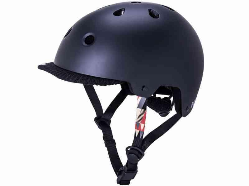 Kali Saha Urban Hjelm - Mat Sort 54-58 cm