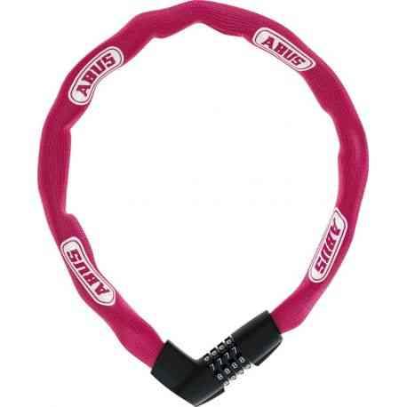 Abus Tresor 1385 kædelås med kode, Pink