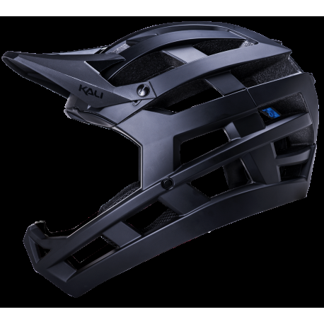 Kali Invader 2.0 Fullface cykelhjelm - Sort