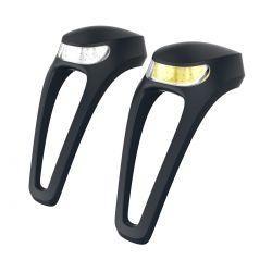 Knog Frog V3 Spider Black - Cykellygtesæt