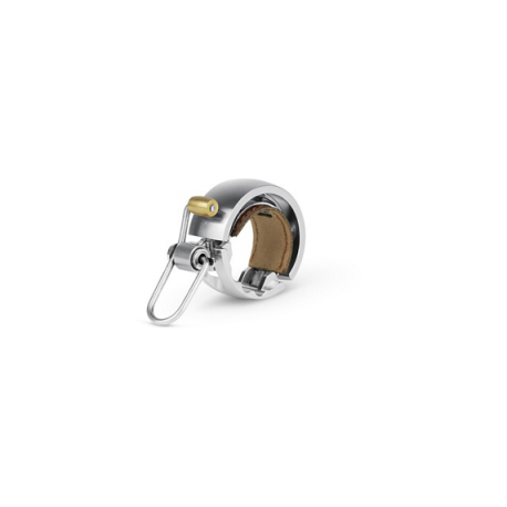 Knog luksus ringeklokke i sølv