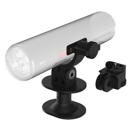 Knog PWR Hjelm / GoPro Montering - Sort