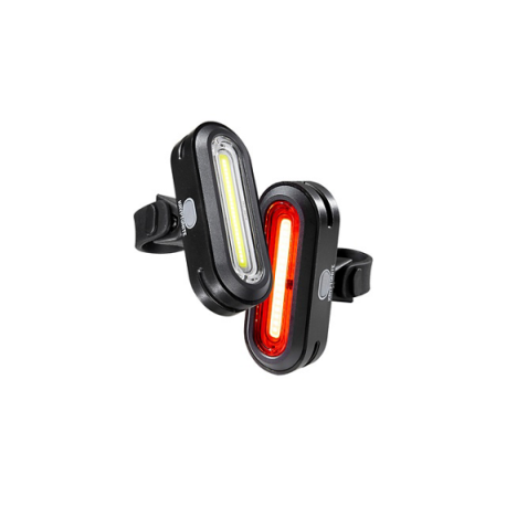 Kryptonite Avenue cykellygtesæt - 150 og 75 lumen