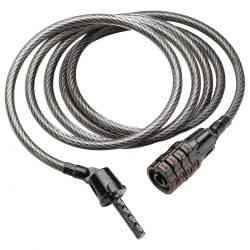 Kryptonite Combo Kabel Keeper 512 Cykellås 5mmx120cm