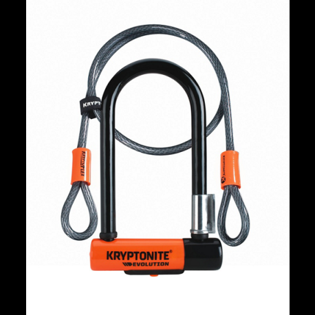 Kryptonite Evolution Bøjlelås med kabel