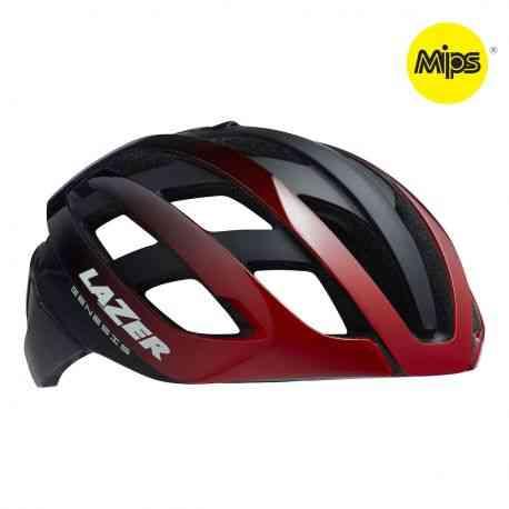 Lazer Genesis MIPS Cykelhjelm rød/sort