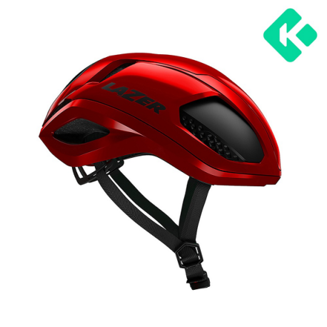 Lazer Vento KinetiCore Cykelhjelm - Metalrød