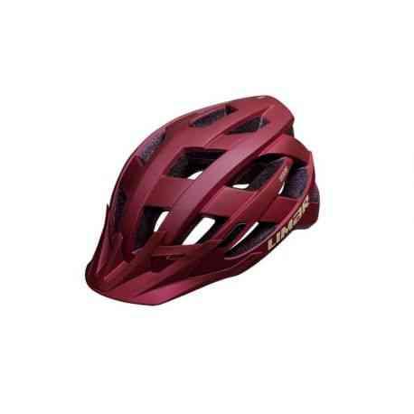 Limar Alben Matt Mørkerød - Cykelhjelm