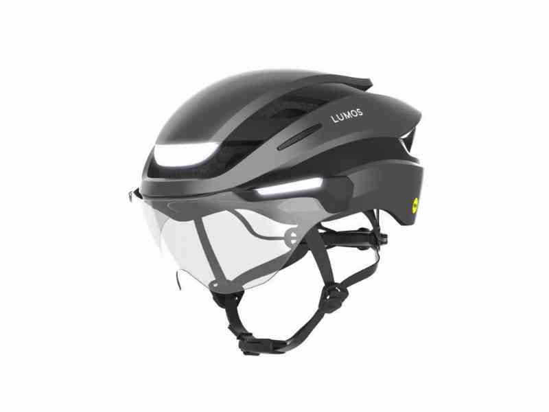 Lumos Ultra E-cykelhjelm med MIPS - Grå 54-61 cm